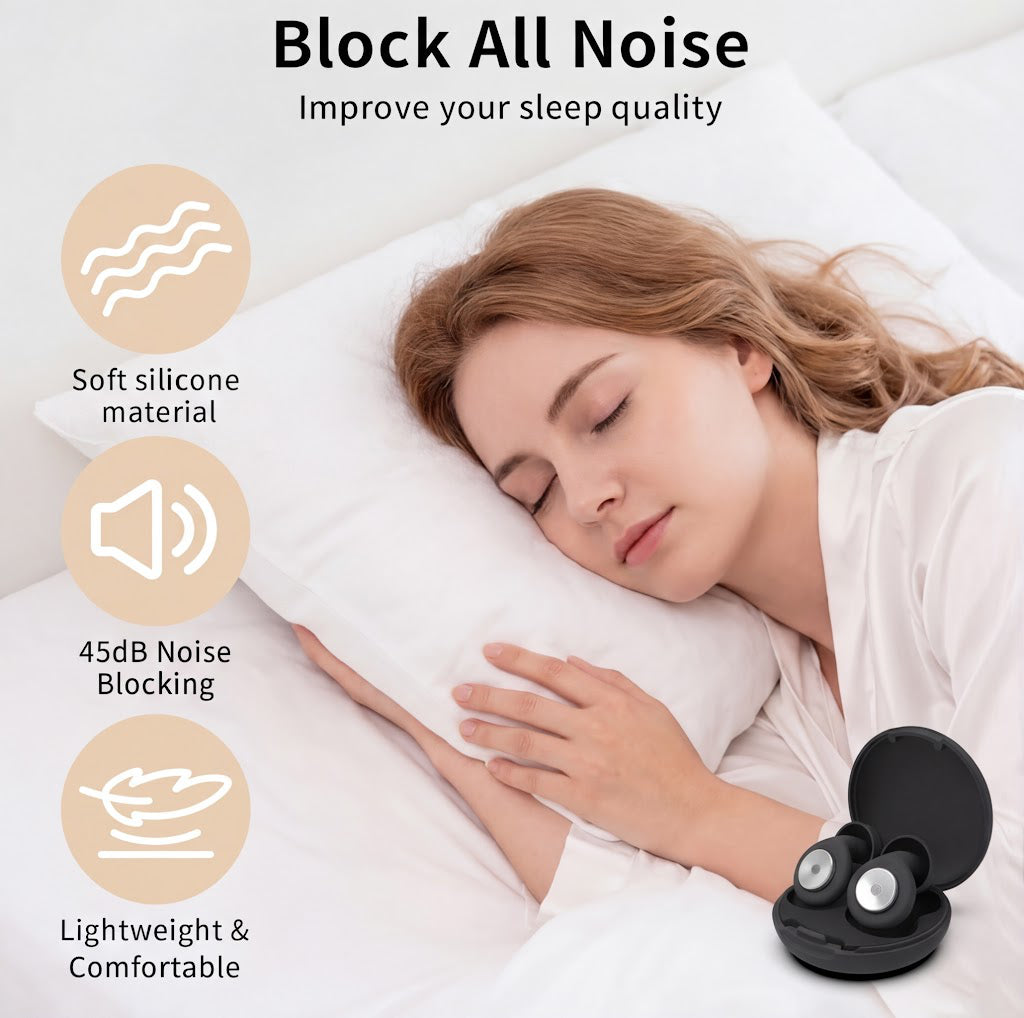 NeuralQuiet: The -45dB Bio-Pulse Sleep Sanctuary | Noise reduction earplugs