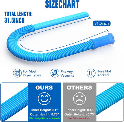 Dryer Vent Cleaner Kit Vacuum Hose