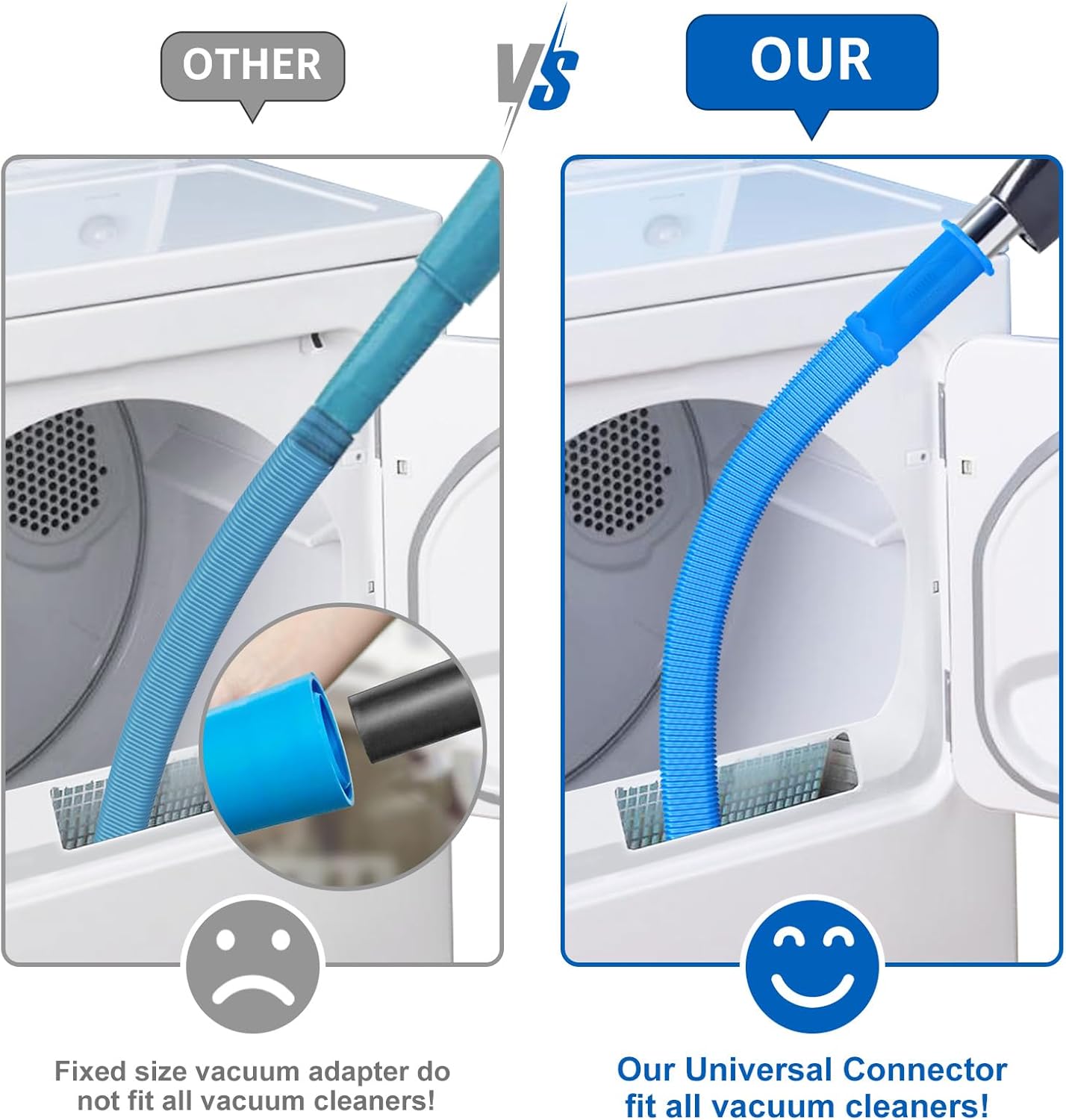 Dryer Vent Cleaner Kit Vacuum Hose